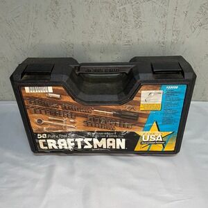Craftsman 1/4" & 3/8" Drive 58pc SAE Metric Socket Set 933558 Made in USA
